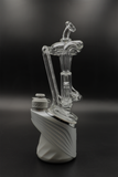 Nib Glass V-Twin Slim Puffco Peak Attachment