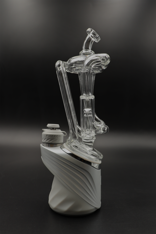 Nib Glass V-Twin Slim Puffco Peak Attachment