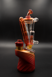 Nib Glass V-Twin Slim Puffco Peak Attachment