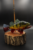 Trapper Studio Peacock Bass Pipe w/ Stand