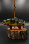 Trapper Studio Peacock Bass Pipe w/ Stand