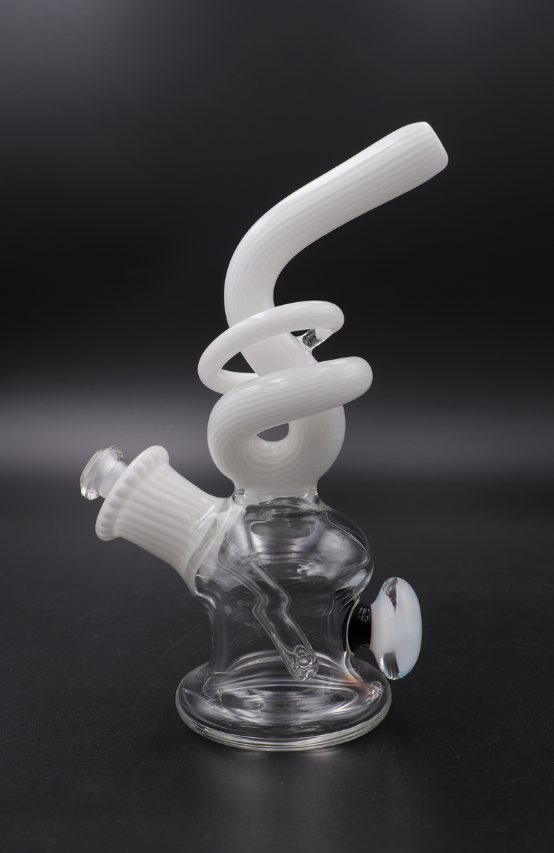 Cambria Glass Color Accent Mini Rig – Fuego Smoke Shop