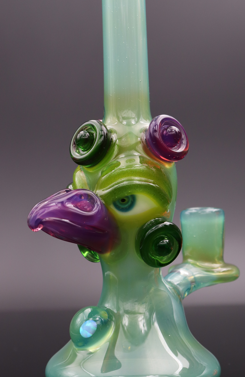 Creep Glass Mini Rig – Fuego Smoke Shop