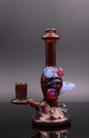 Creep Glass Mini Rig – Fuego Smoke Shop