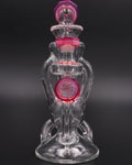 Anton Glass Clear Faceted Recycler