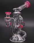 Anton Glass Clear Faceted Recycler