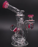 Anton Glass Clear Faceted Recycler