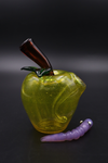 Pouch Glass Apple Rig w/ Worm Dabber
